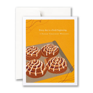 Every Day Is A Fresh Beginning Birthday Card