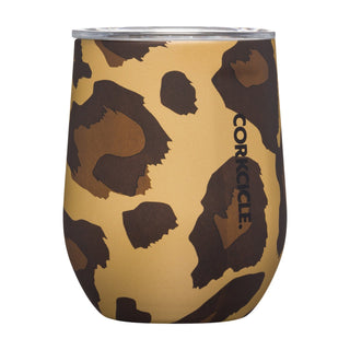 Stemless - 12oz Luxe Leopard - Exotic