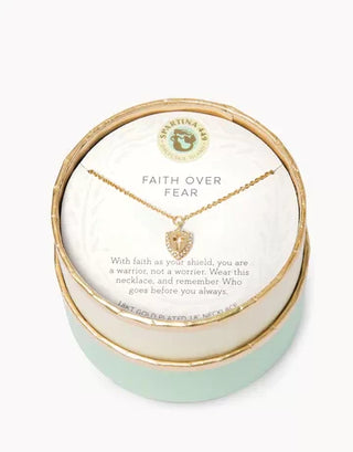 SLV Necklace Faith Over Fear