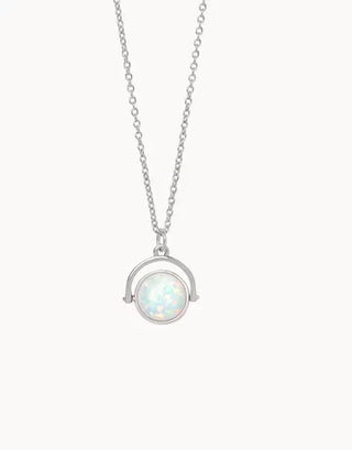 SLV Necklace To The Moon SIL