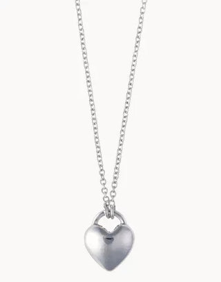 SLV Necklace Love/Heart SIL
