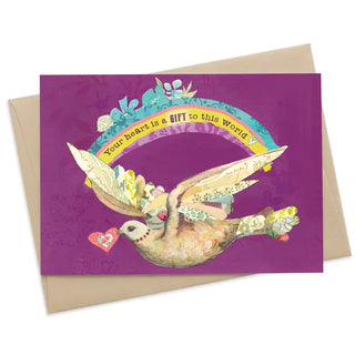 Your Heart Is A Gift To The World Card