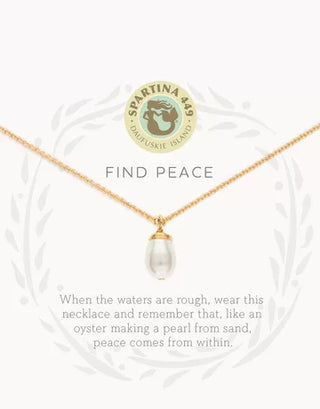 SLV Necklace Find Peace Pearl