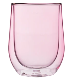 Glass Stemless Double Pack - Blush