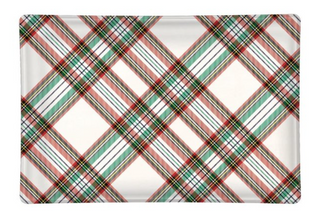 Vintage Plaid Soap Dish