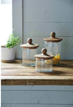 Beaded Canister Set