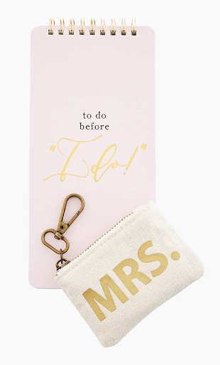 To Do Wedding Pad & Pouch Set