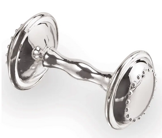 Silverplate rattle