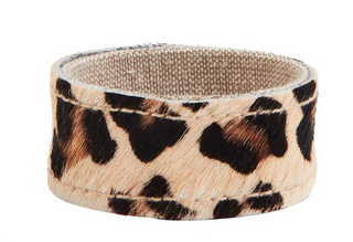 Cheetah Mohair Napkin Ring