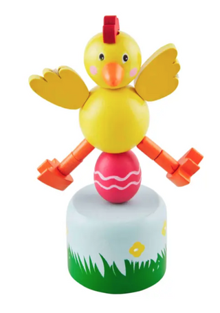 Chick Collapsing Wood Toy