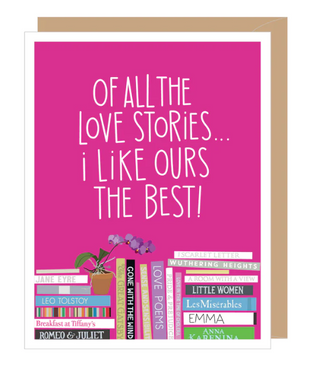 Love Stories Anniversary Card