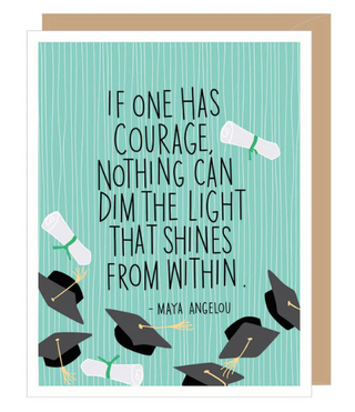 Maya Angelou Graduation Card