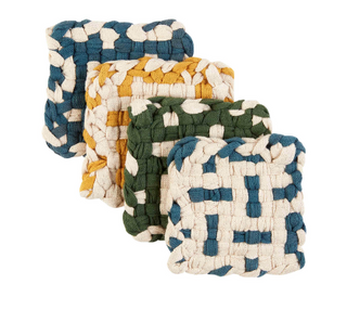 Woven Cotton Coasters