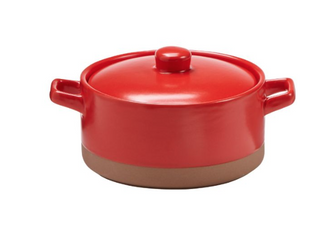 Individual Casserole Baker Red
