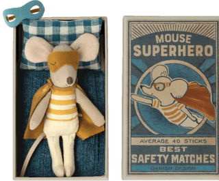 Super Hero Mouse In Matchbox