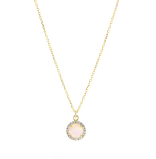 Gold Opala Necklace