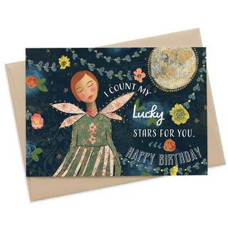 Lucky Stars Birthday Card