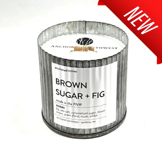 Brown Sugar & Fig Wood Wick Candle
